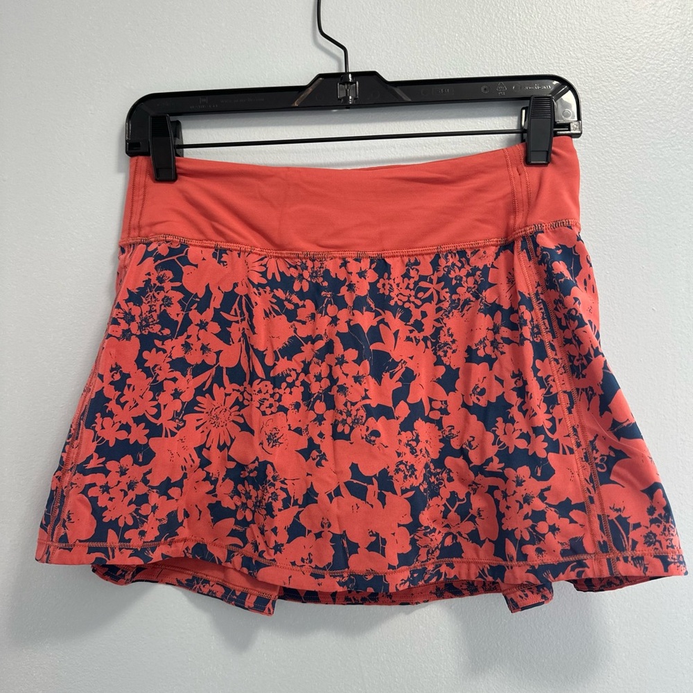 Lululemon Floral Athletic Skirt